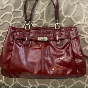 Coach Chelsea Jayden patent leather purse